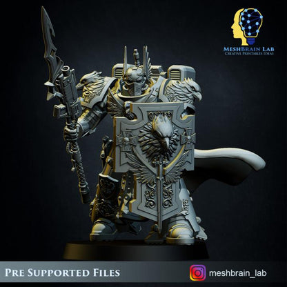 Imperial Marine Sworn Guard | Imperial Marines | 32mm | Meshbrain Labs