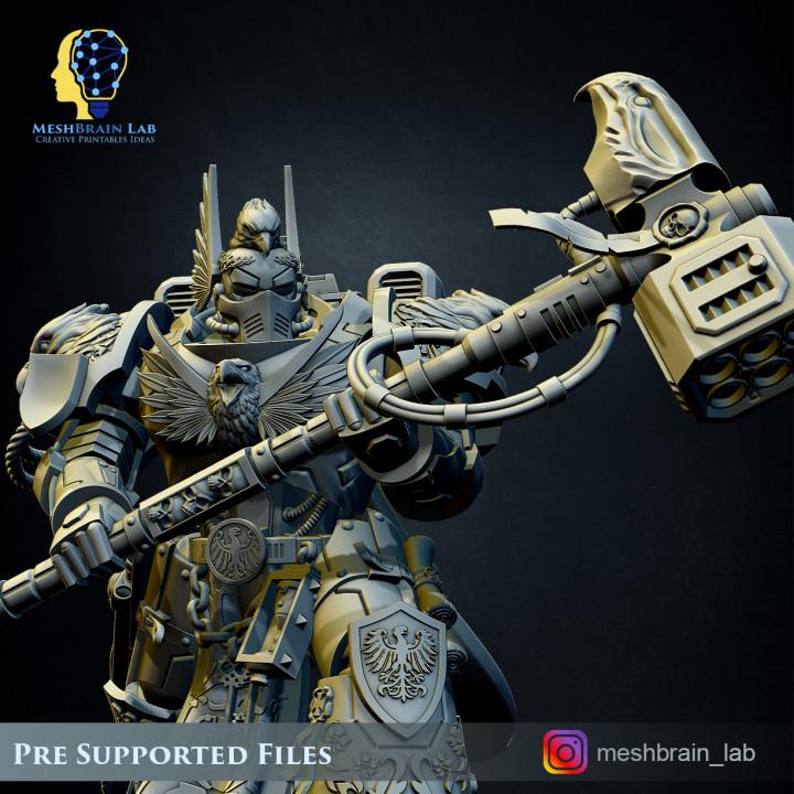 Imperial Marine Master of the order | Imperial Marines | 32mm | Meshbrain Labs