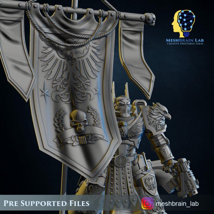 Imperial Marine Master of the order | Imperial Marines | 32mm | Meshbrain Labs