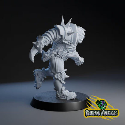 Ogre Star Player | Fantasy Football | Human Team | Star Player | Brutefun Miniatures