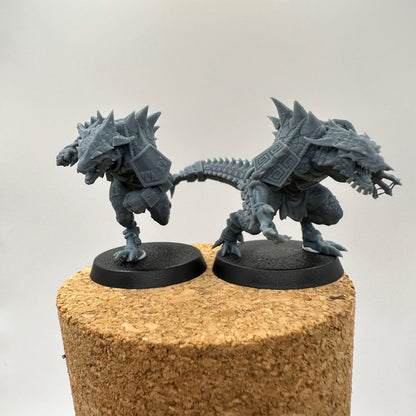 Lizardmen Team | Fantasy Football | Lizard Team | Brutefun Miniatures