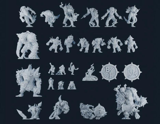 Underworld Team | Fantasy Football | Rat Team | Brutefun Miniatures