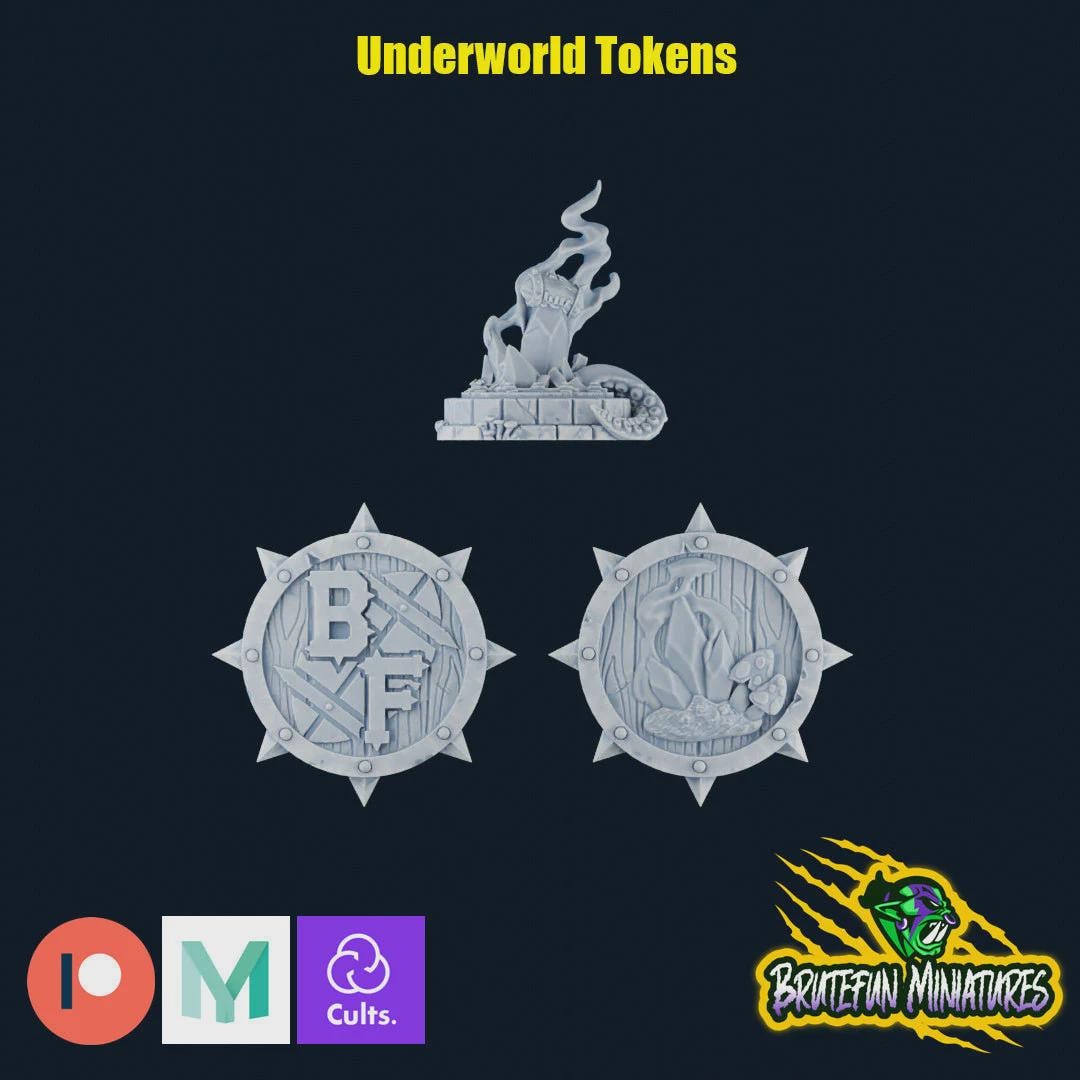 Underworld Team | Fantasy Football | Rat Team | Brutefun Miniatures