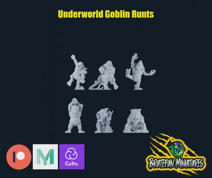 Underworld Team | Fantasy Football | Rat Team | Brutefun Miniatures