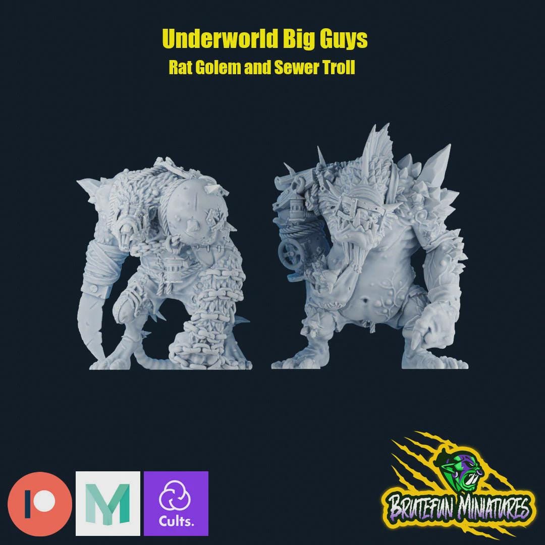 Underworld Team | Fantasy Football | Rat Team | Brutefun Miniatures