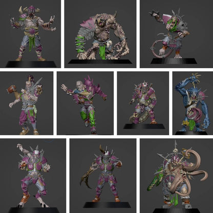 Reviled Rejects | Fantasy Football | Chaos Team | Brutefun Miniatures