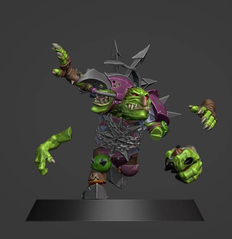 Reviled Rejects | Fantasy Football | Chaos Team | Brutefun Miniatures