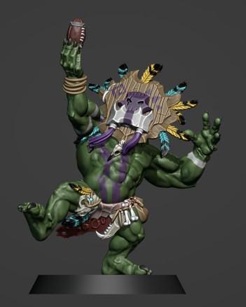 Savage Orc Team | Fantasy Football | Orc Team | Brutefun Miniatures
