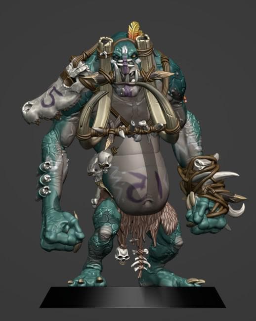 Savage Orc Team | Fantasy Football | Orc Team | Brutefun Miniatures