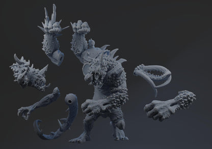 Troll Mutated | Fantasy Football | Underworld Team | Brutefun Miniatures