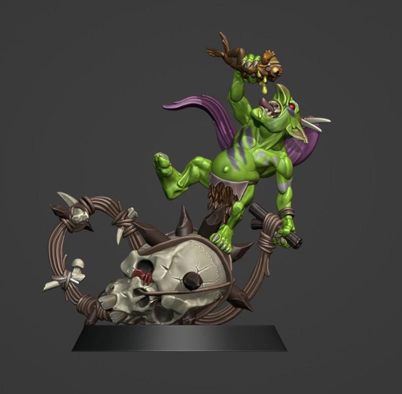 Forest Goblins Team | Fantasy Football | Goblin Team | Brutefun Miniatures
