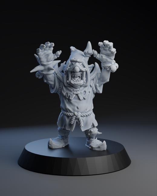 Night Goblin Team | Fantasy Football | Goblin Team | Brutefun Miniatures