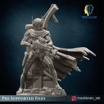 Imperial Assassin Sniper | Imperial Marines | Inquisition | 32mm | Meshbrain Labs