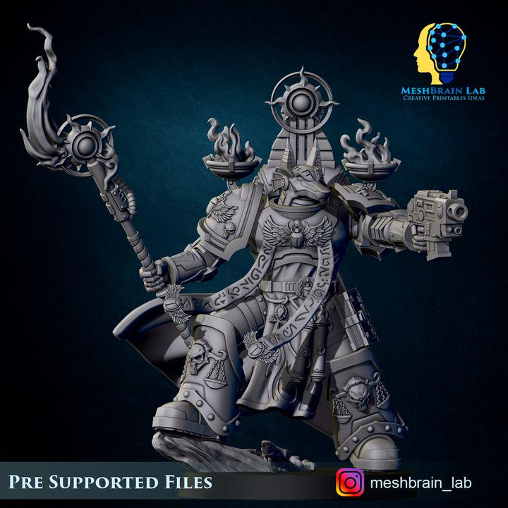 Marine Reapers of the thousand souls Squad | Chaos | 32mm | Meshbrain Labs