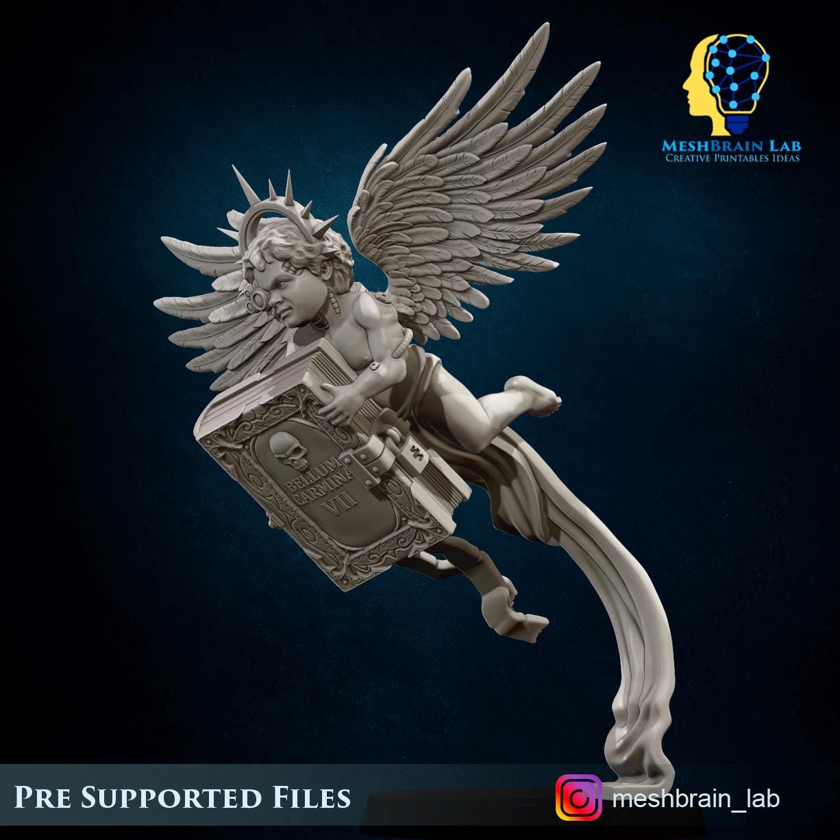 Cyber Servitor Mod | Imperial Marines | Inquisition | 32mm | Meshbrain Labs