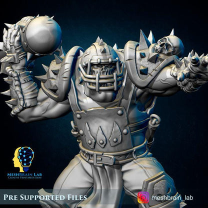 Ork Tank Hunter with old school attack technique | Orks | 32mm | Meshbrain Labs