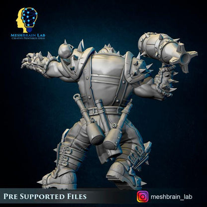 Ork Tank Hunter with old school attack technique | Orks | 32mm | Meshbrain Labs