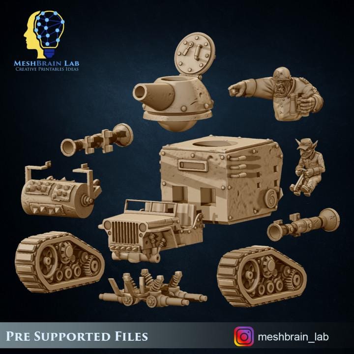 Ork Super Junk Special | Orks | 32mm | Meshbrain Labs