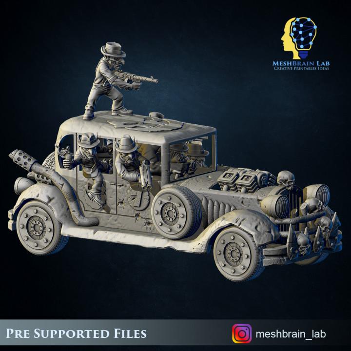 Ork Bulletproof Junk & Gang of Nuts | Orks | 32mm | Meshbrain Labs