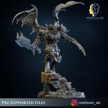 Doom Marine Rewarded by the Gods | Chaos | 32mm | Meshbrain Labs