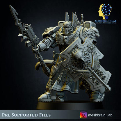 Imperial Marine Sworn Guard | Imperial Marines | 32mm | Meshbrain Labs