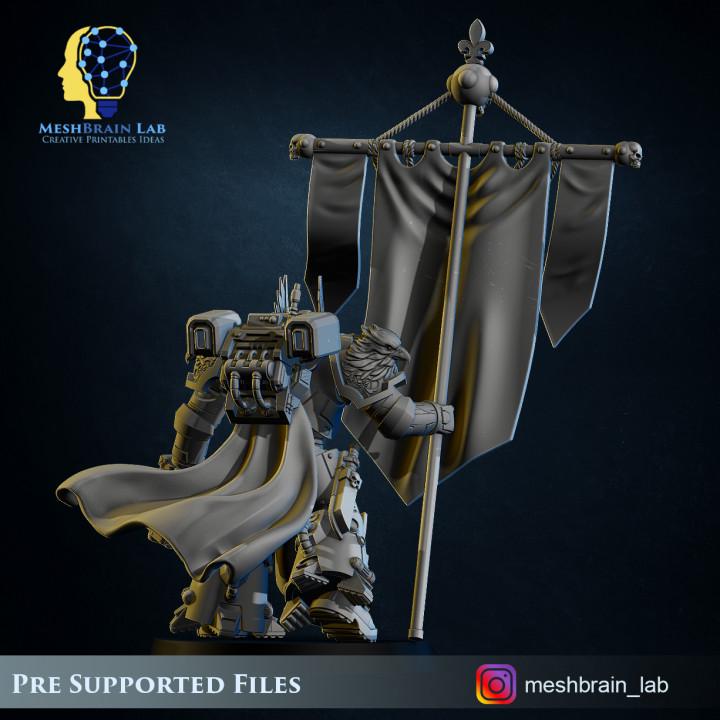 Imperial Marine Master of the order | Imperial Marines | 32mm | Meshbrain Labs