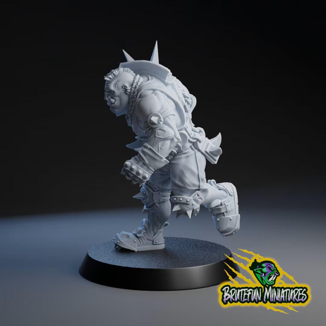 Ogre Star Player | Fantasy Football | Human Team | Star Player | Brutefun Miniatures