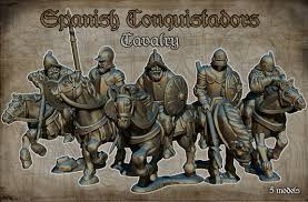 28mm Spanish Conquistador Cavalry