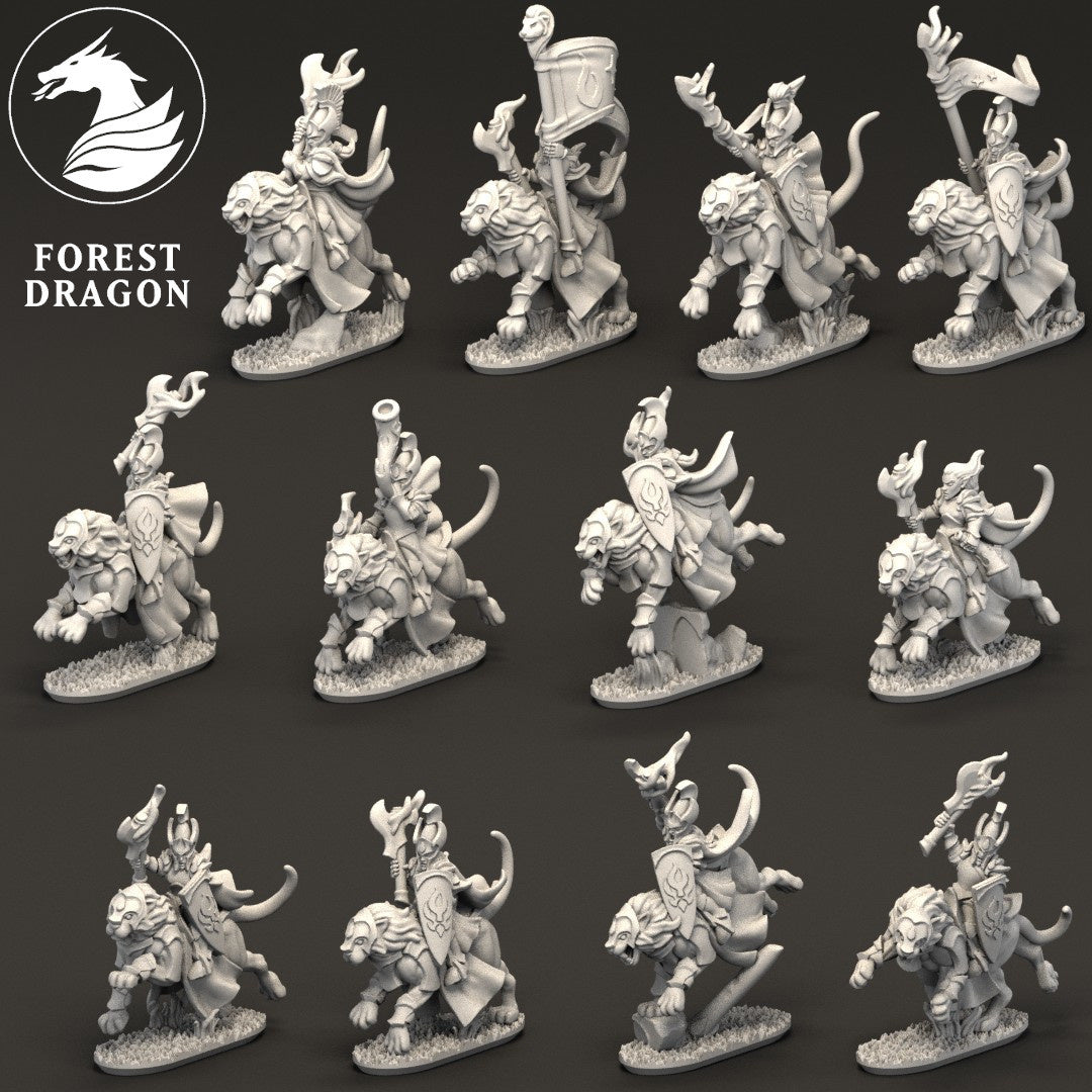 Aurethil Court - 10mm Lion Cavalry