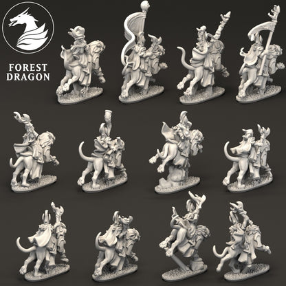 Aurethil Court - 10mm Lion Cavalry