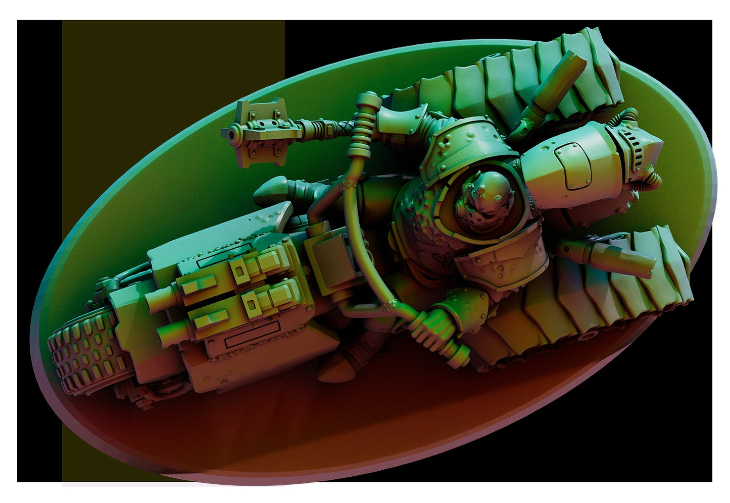 MIASMIC COURT MOUNTED HERALDS