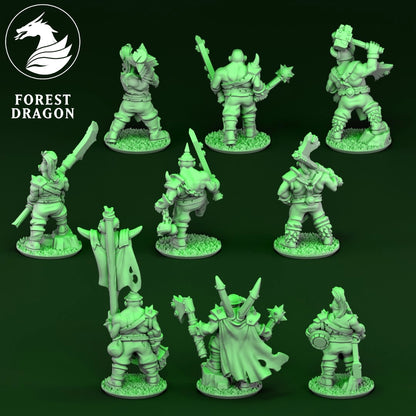 Orcs & Goblins - 10mm Ogre Regiment