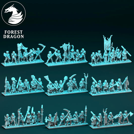 Chivalric - 10mm Peasant Regiment