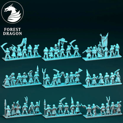 Chivalric - 10mm Peasant Regiment