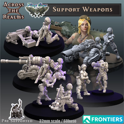 28mm Pinup Support Weapons