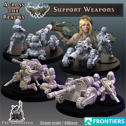 28mm Pinup Support Weapons