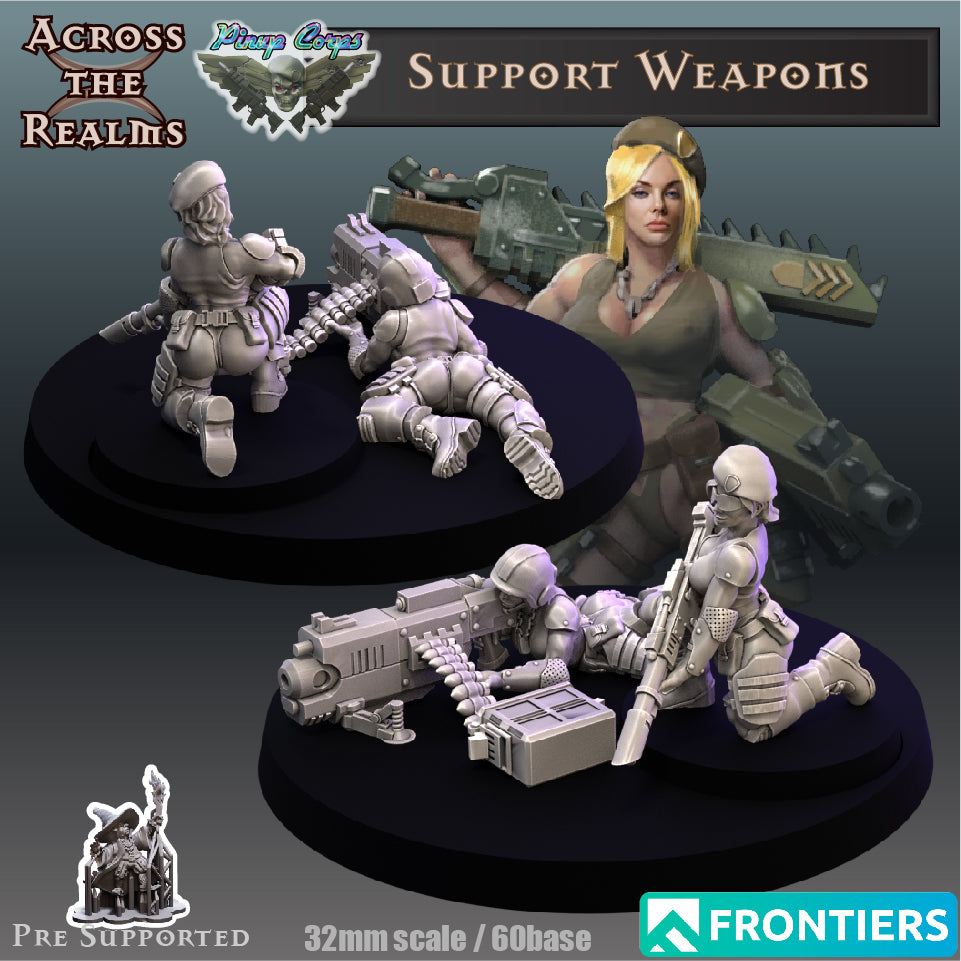 28mm Pinup Support Weapons