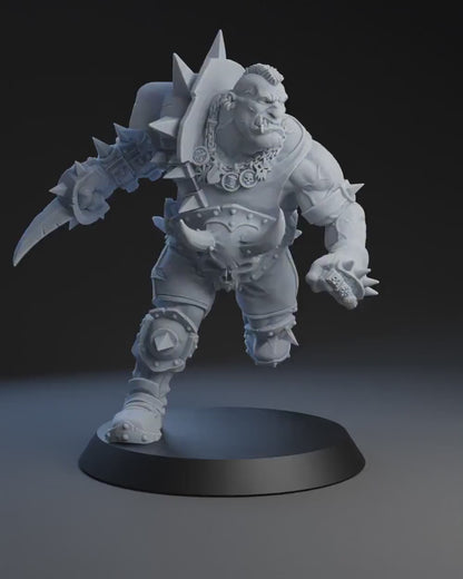 All Star Ogre | Fantasy Football | Human Team | Brutefun Miniatures