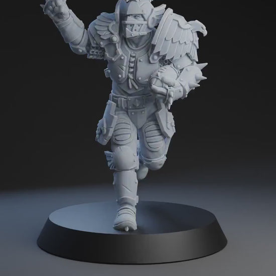 Poster Boy Star Player | Fantasy Football | Human Team | Brutefun Miniatures