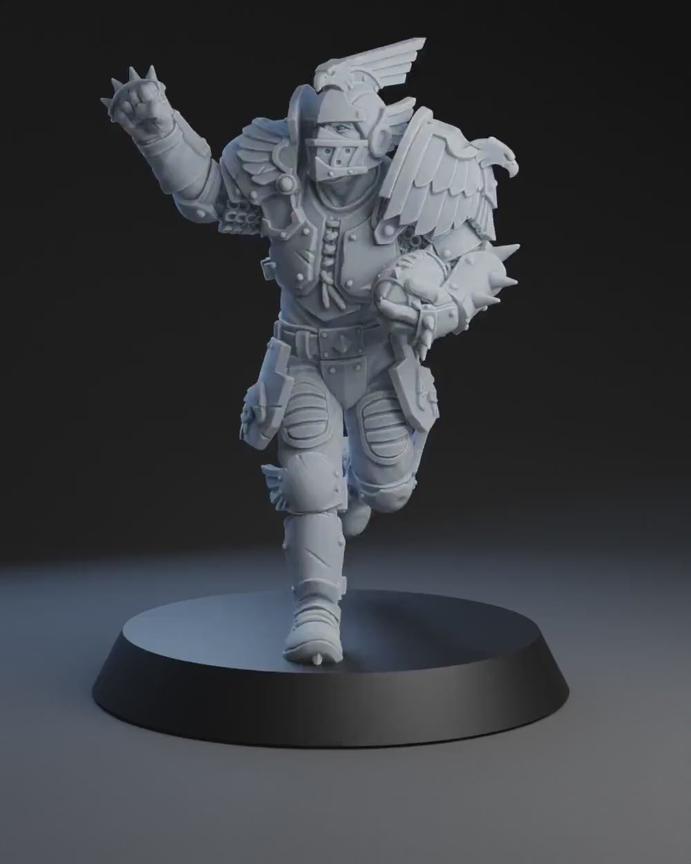 Poster Boy Star Player | Fantasy Football | Human Team | Brutefun Miniatures