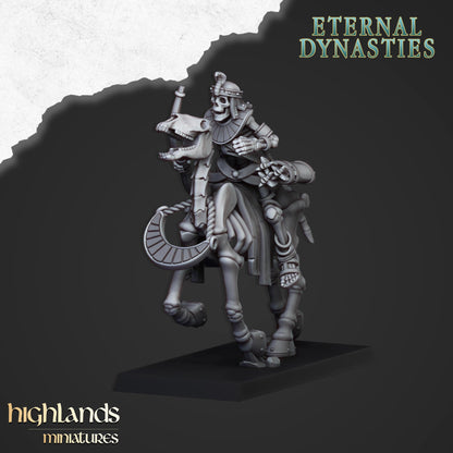 28mm Ancient Skeletal Cavalry with Bows - Eternal Dynasties