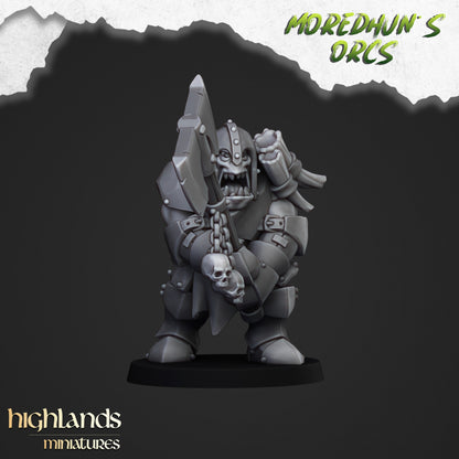 28mm Armoured Orcs - Orc & Goblin Tribes