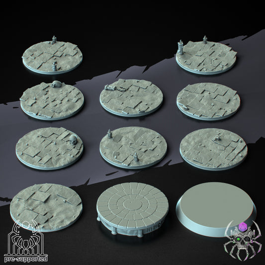 Demon Hunters Heavy Armor Squad Base Toppers