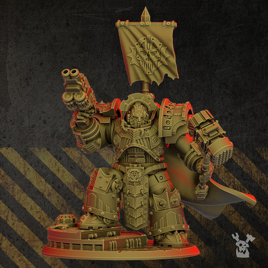 28mm High Brother in Heavy Metal Armor