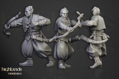 28mm Harbor Cossacks with Bows - Kislev Empire
