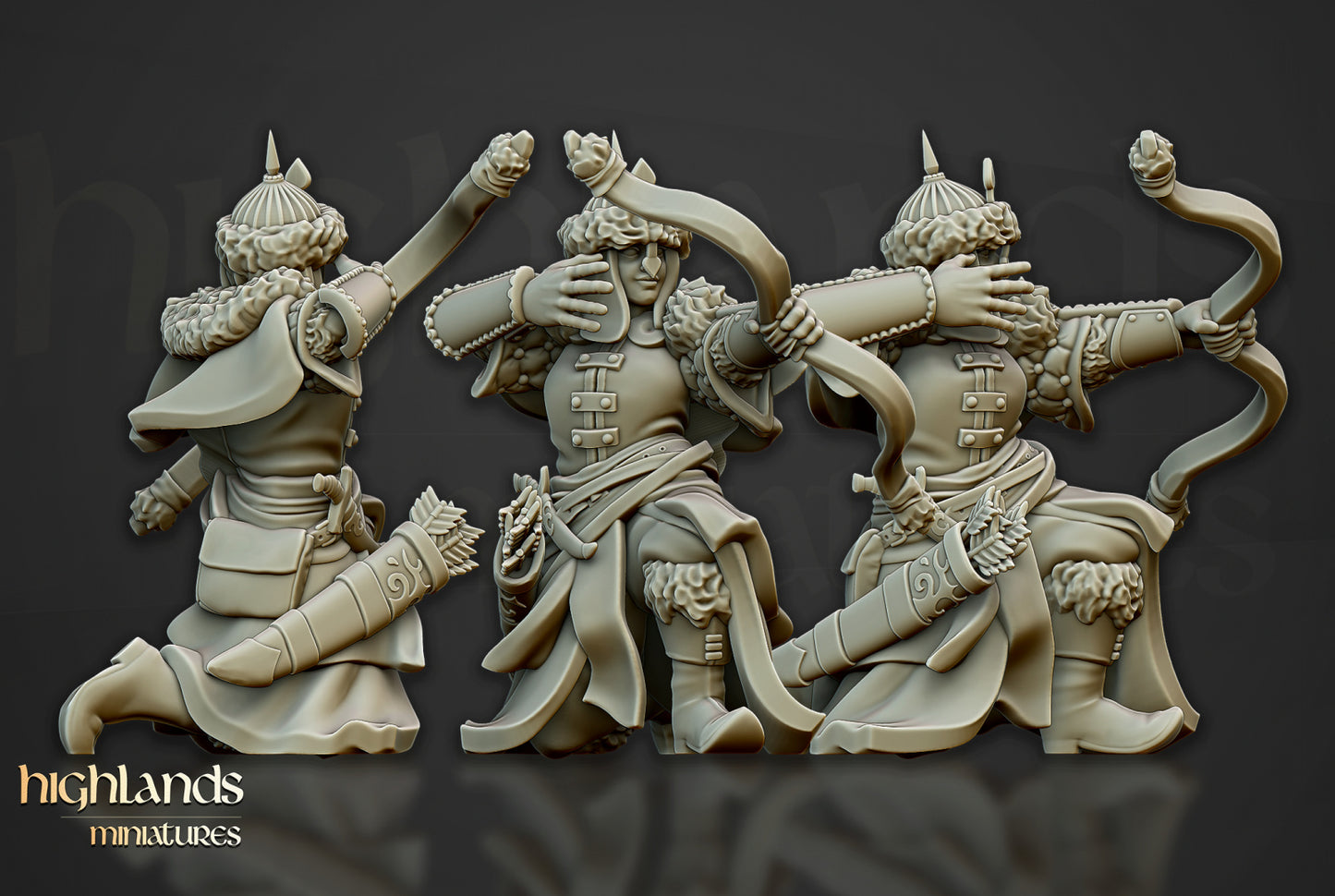 28mm Daughters of Volhynia with Bows - Kislev Empire