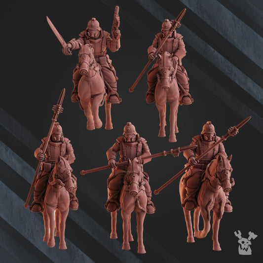 28mm 2nd Death Division Cavalry Squad