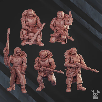 28mm FD Special Forces Command Squad