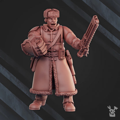 28mm Frostborn Division Sergeant
