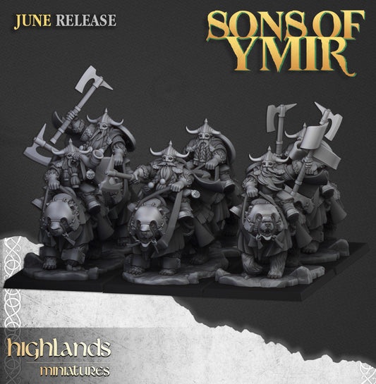 28mm Heavy Cavalry - Sons of Ymir